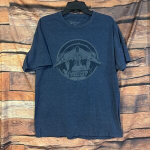 Marvel Guardians of the Galaxy Men's XL Blue T-Shirt Cotton Blend